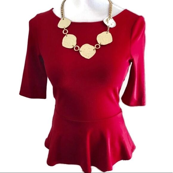 Casual Couture By Green Envelope Top - Picture 1 of 7